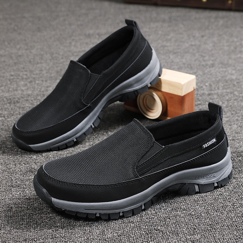 Herrer Slip-On Outdoor Sneakers med forbedret traction Stilla