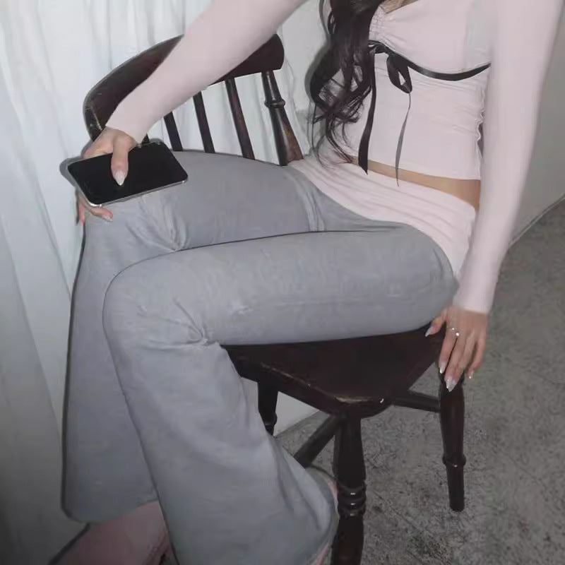 Dame Bootcut-Leggings med høj talje Stilla