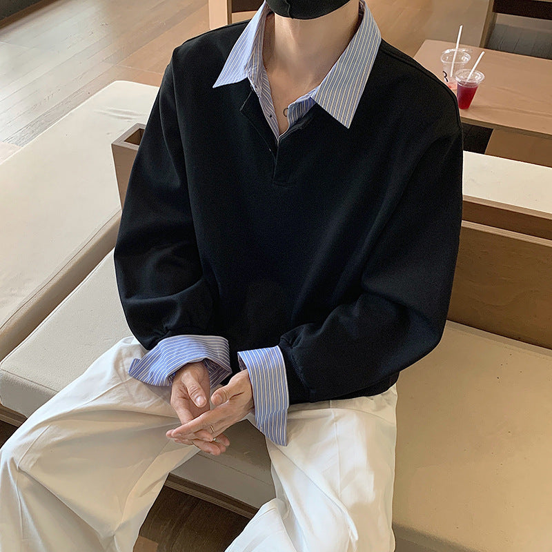 Dame afslappet polo med moderne krave og løs pasform Stilla