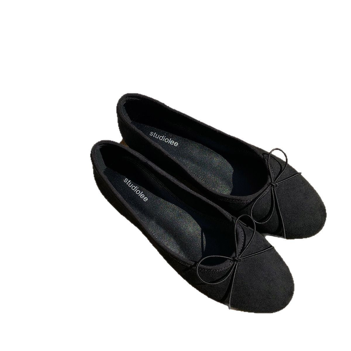 Dame Klassiske Sædels Ballerina Flats med Sløjfe Detalje Stilla