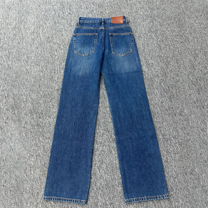 Dame Stretch-Jeans med høj talje og komfortabel indvendig linning Stilla