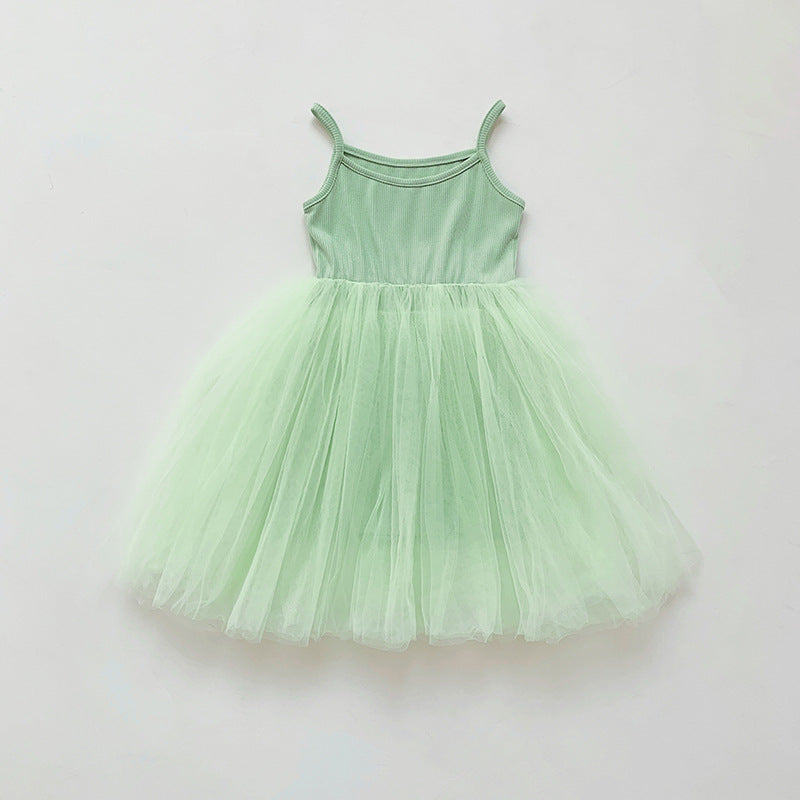 Pige Tulle Skater Dansekjole Stilla