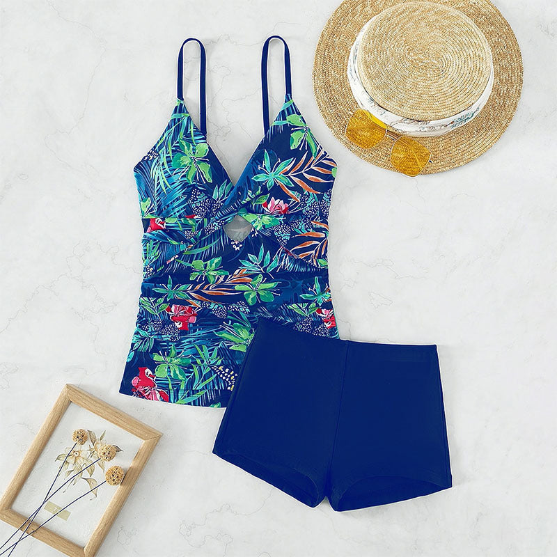Dame Floral Cut-Out Badedragtsæt Stilla