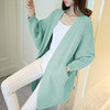 Femme Åben-Front Langstrik-Cardigan Stilla