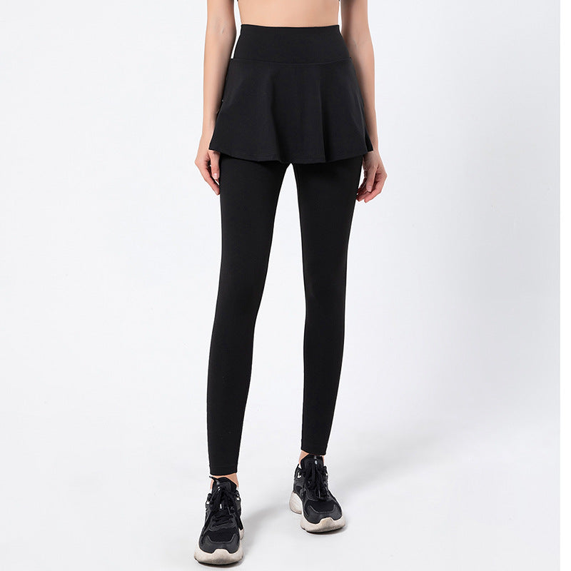 Dame Sporty Foulskørt med Leggings Stilla