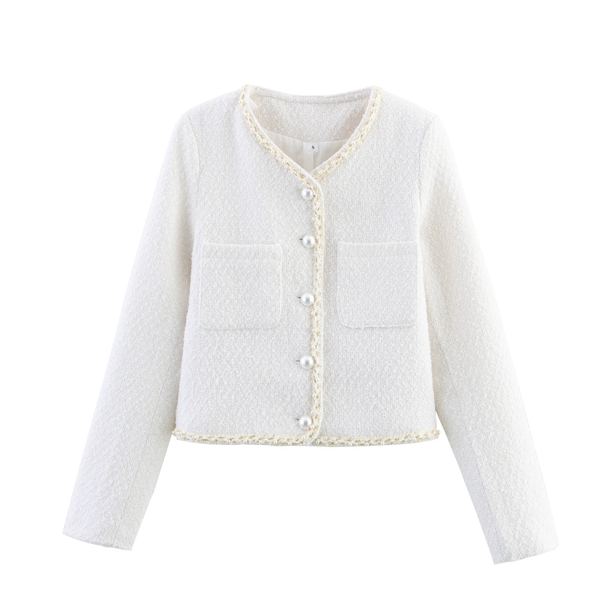 Dame elegant dobbeltradet jakke Stilla