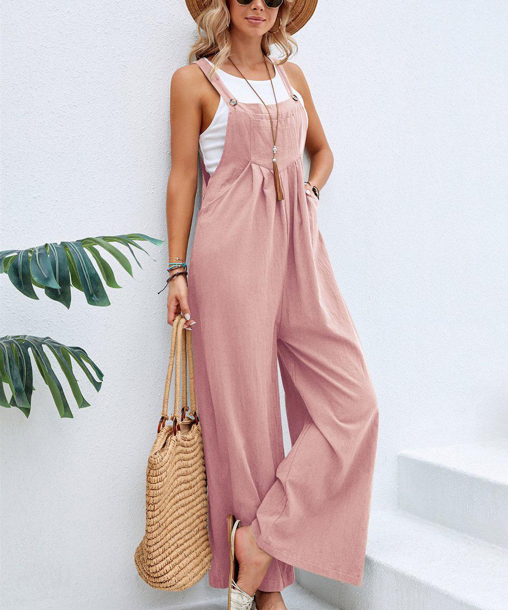 Dame jumpsuit med justerbare stropper Stilla