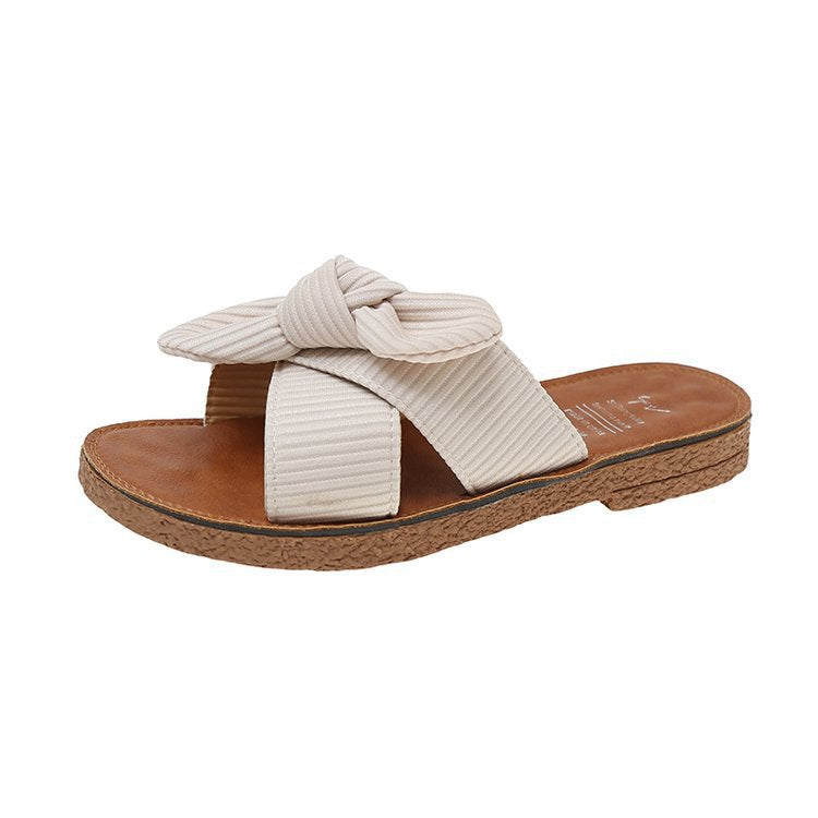 Dame Behagelige Trendy Sandaler med Knot-Design Stilla