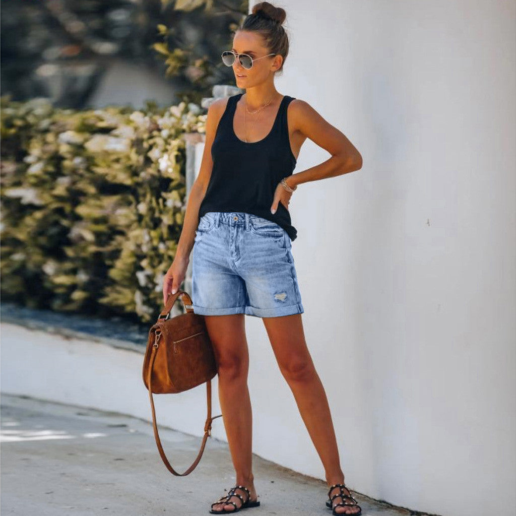 Dame Denim Shorts Stilla