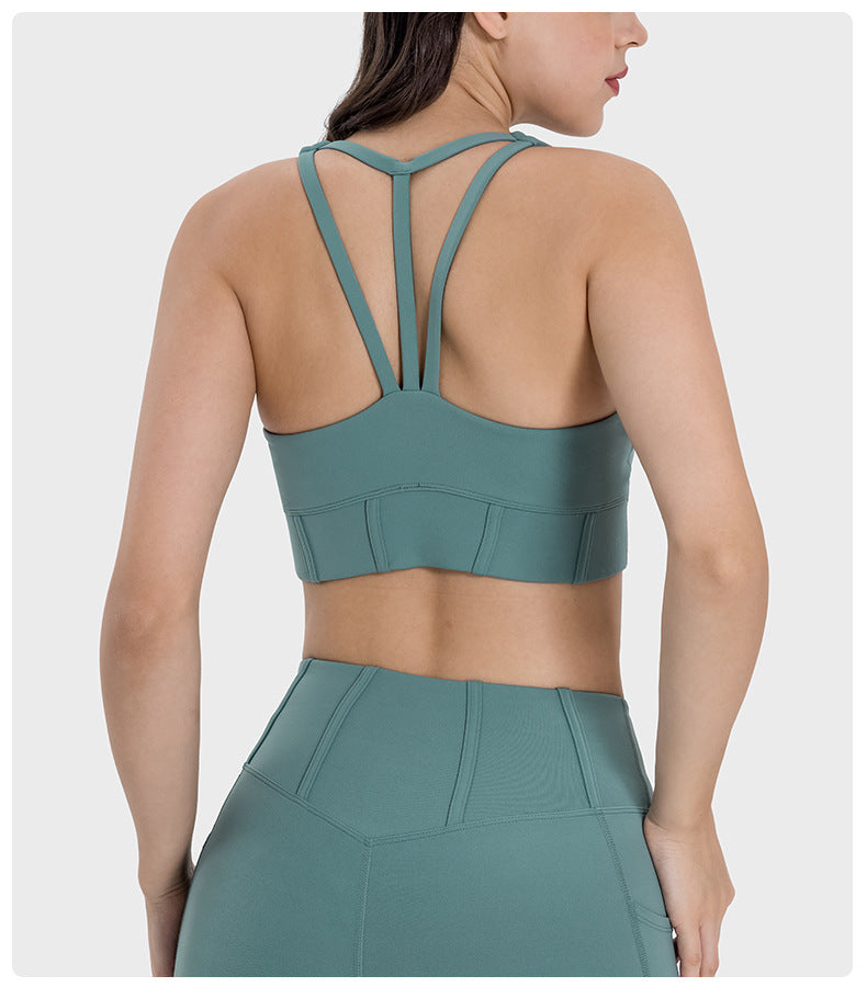 Stilla | Wicking Push up Sports Bra Høj Styrke, Stødabsorberende