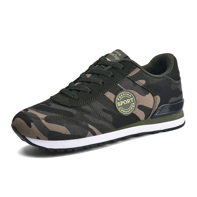 Herre Camouflage Sport Sneakers Stilla