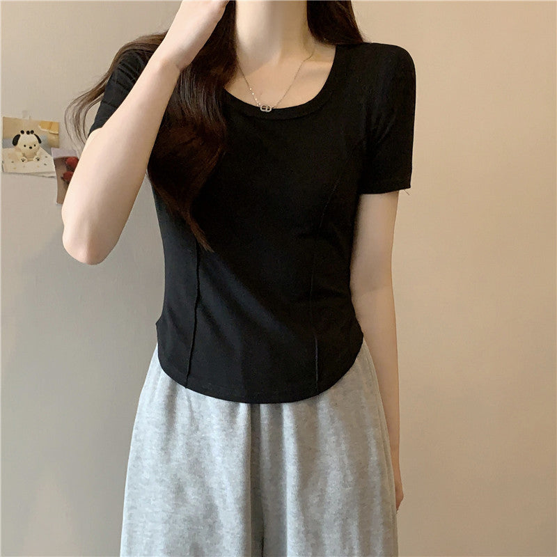 Femme Soft Stretch Korte ærmer T-Shirt Stilla