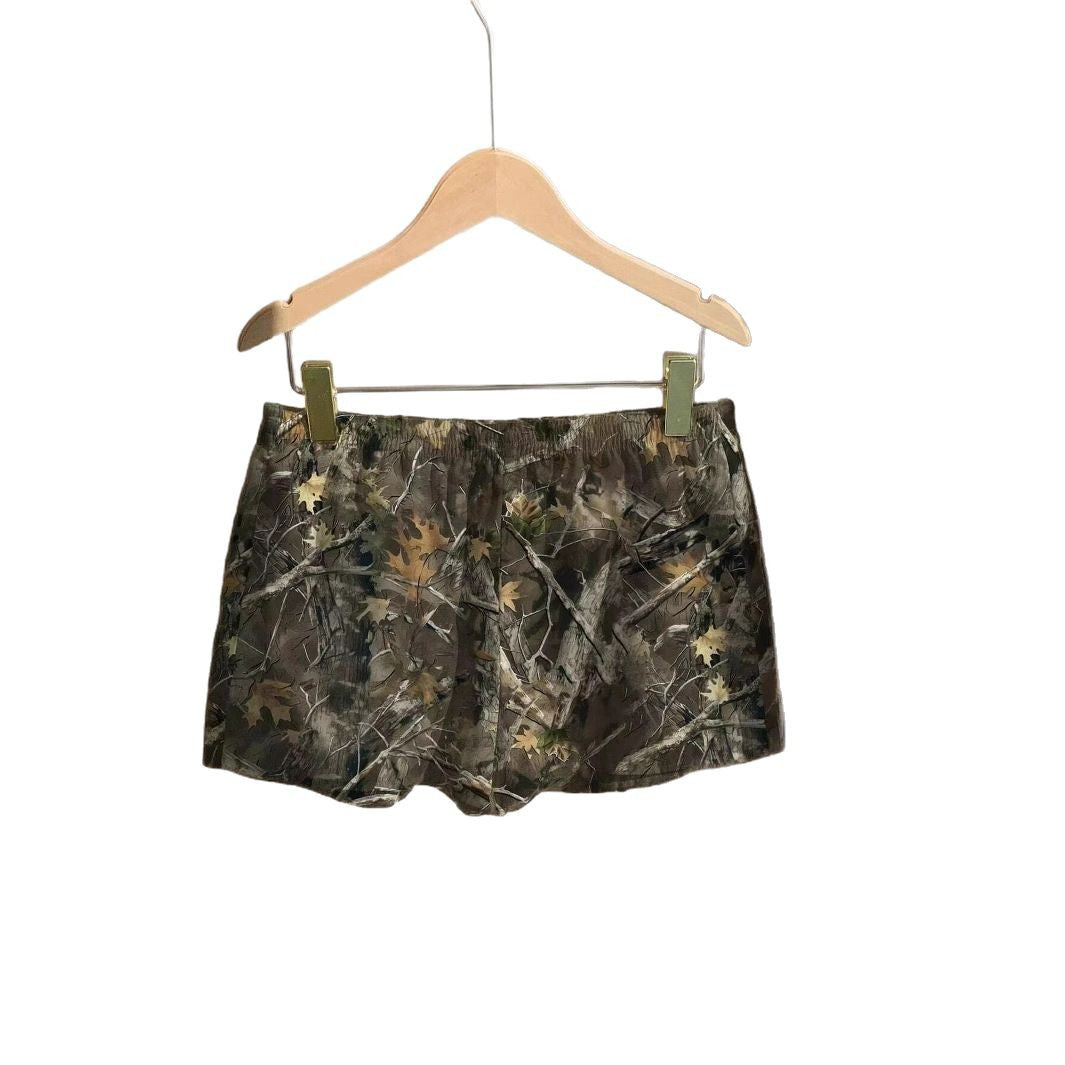 Dame fritidsshorts med camouflage mønster Stilla