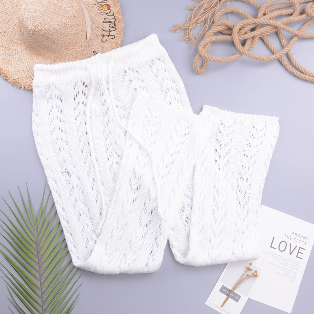 Dame Luftige Strikleggings Stilla