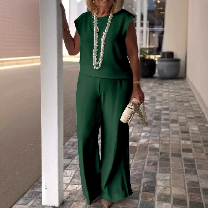 Dame jumpsuit med vidde ben og moderne silhuetter Stilla
