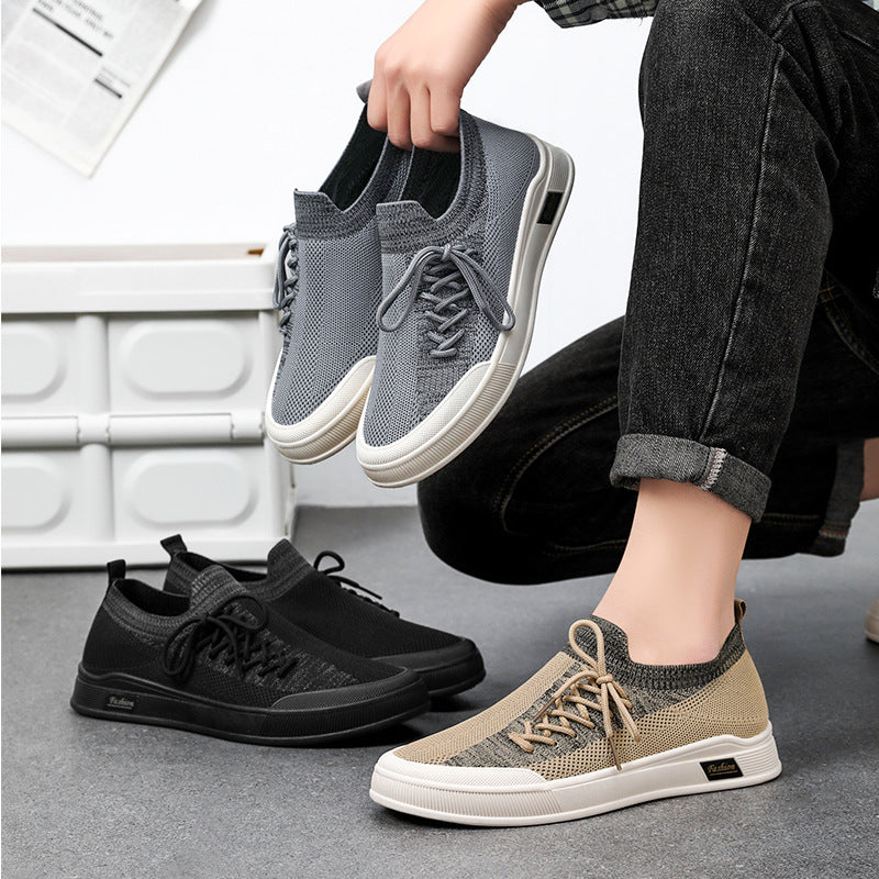 Dame Mod fashionable and breathable sneakers with flexible knitted design Stilla