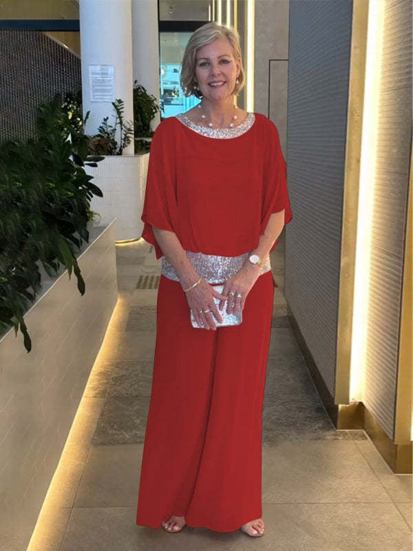 Dame festligt aftenkjole med funklebund og svajende kant Stilla