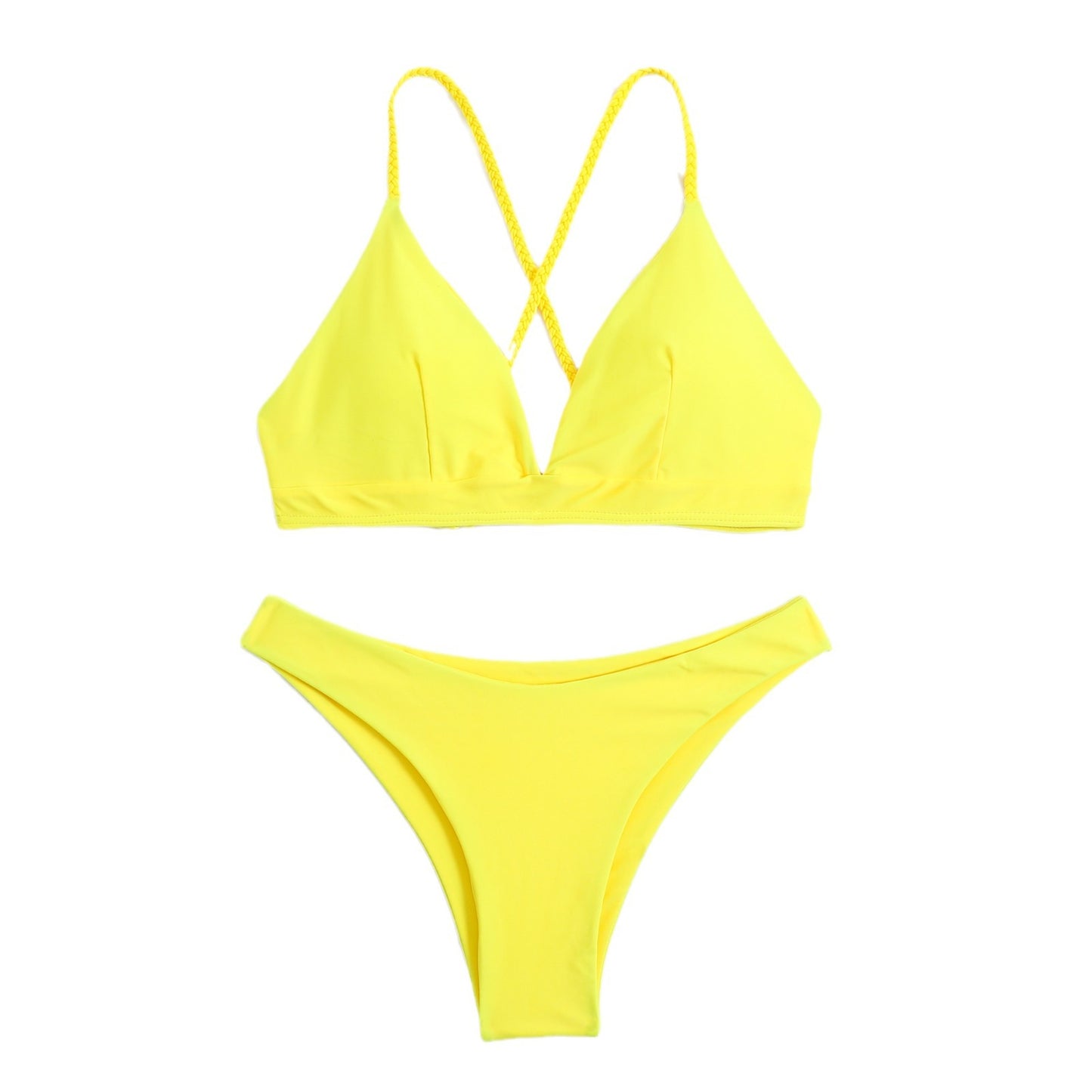 Damer Triangel-Bikini med raffineret kryds-design og fint bærekomfort Stilla