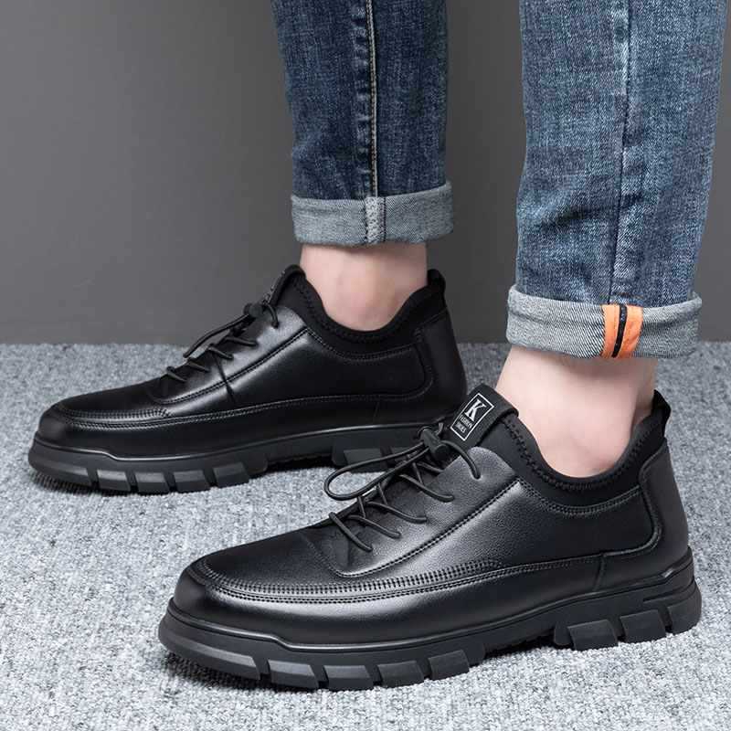 Herren Urban Slip-On Komfort Sneakers med avanceret traktion Stilla