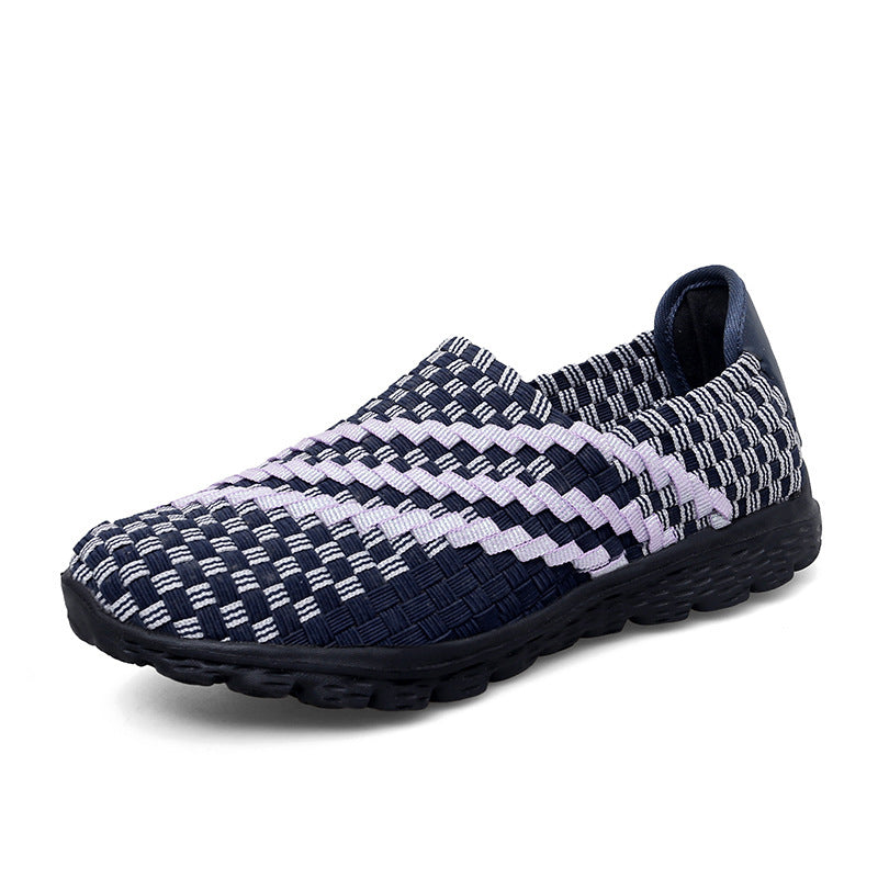 Dame Åndbar Memory-Skum Slip-On Sneakers Stilla