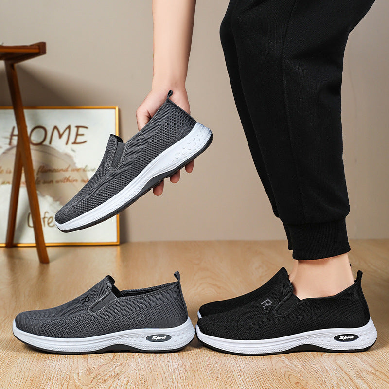 Dame Åndbare Slip-On Sportssko med fleksibelt netdesign og komfortabel sål Stilla