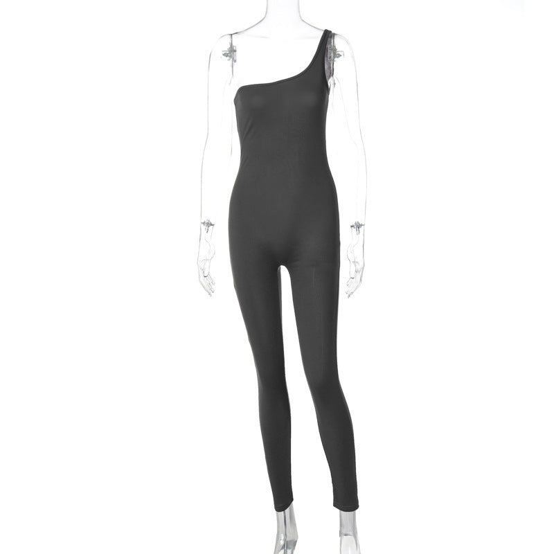 Dame En-sidet Jumpsuit med figursyet snit og elegant design Stilla