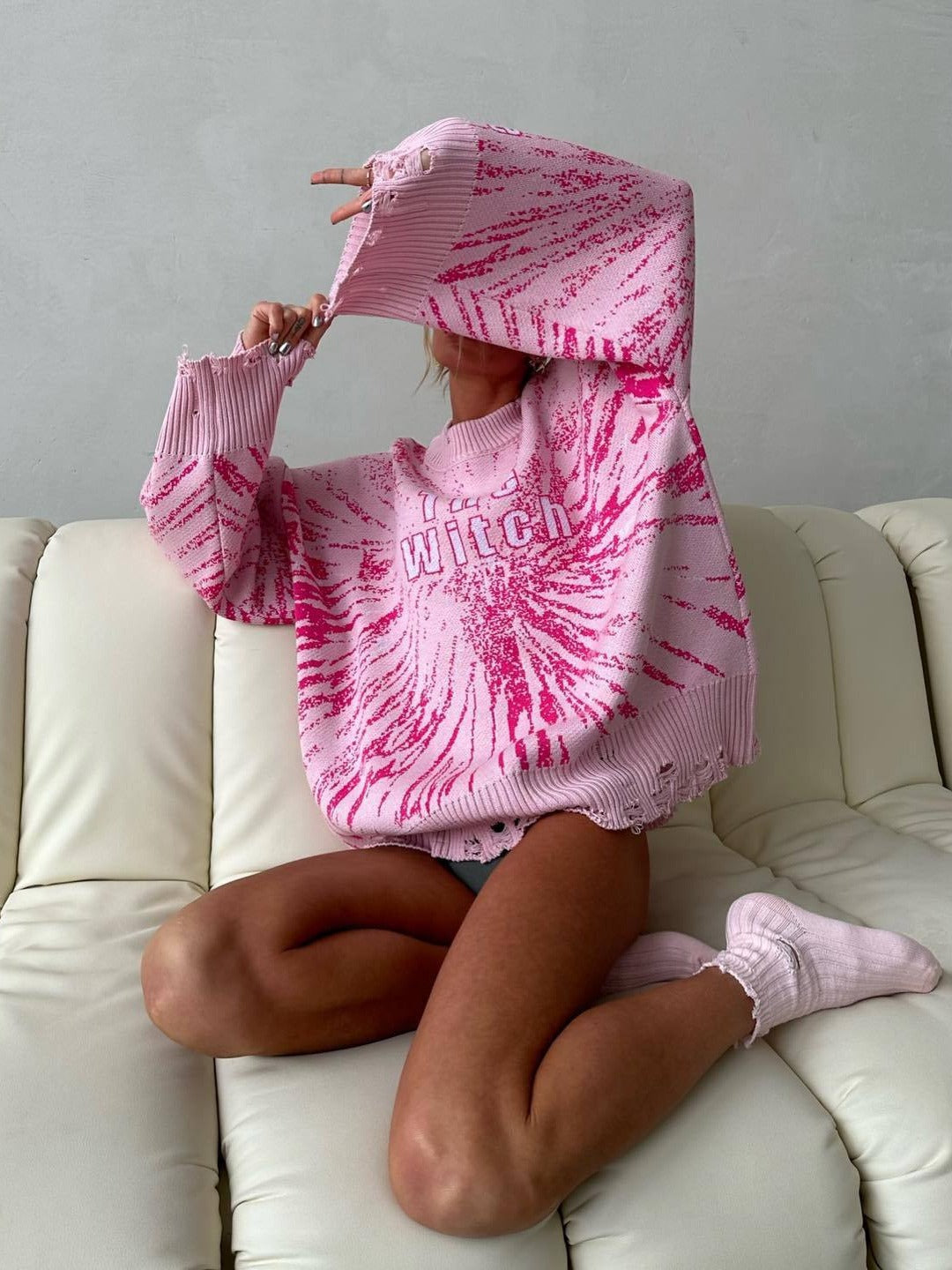 Stilla | Streetwear Strikket Pullover Sweater