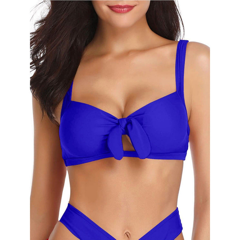 Dame bikini top med elegant knude Stilla