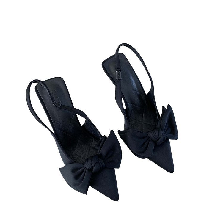 Dame Slingback-pumper med smart slipse-design og spidse tåparti Stilla