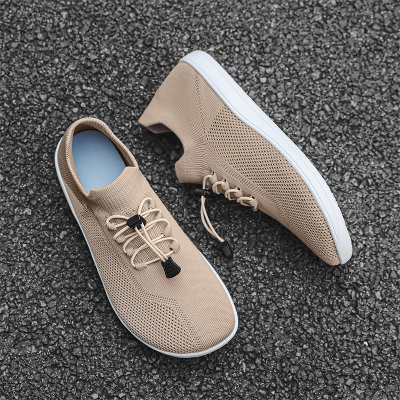 Herrer Åndbare Slip-On Sneakers med Elastisk Lukning Stilla