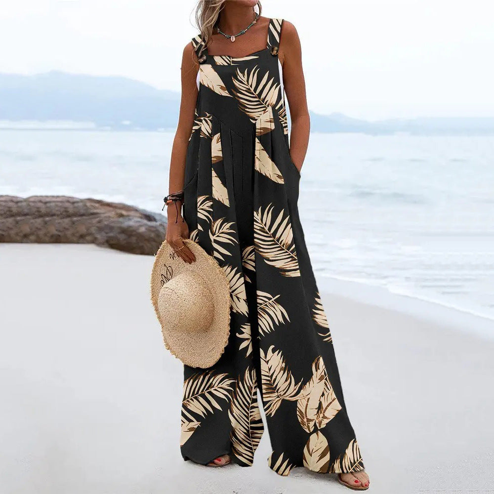 Dame Fritid Maxi Jumpsuit Stilla