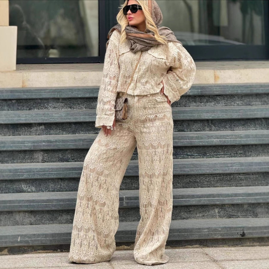 Dame trykbestandig spidse jumpsuit Stilla