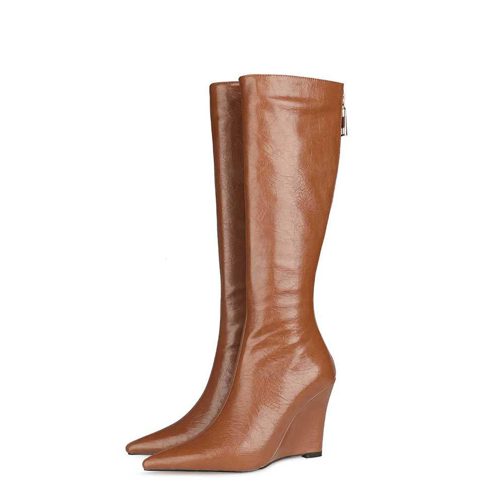 Femme High-Wedge Over-the-Knee Støvler Stilla