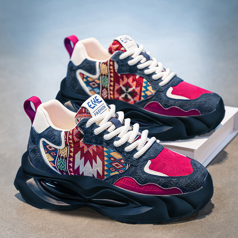 Femme Moderne Etno Tryk Sneakers Stilla