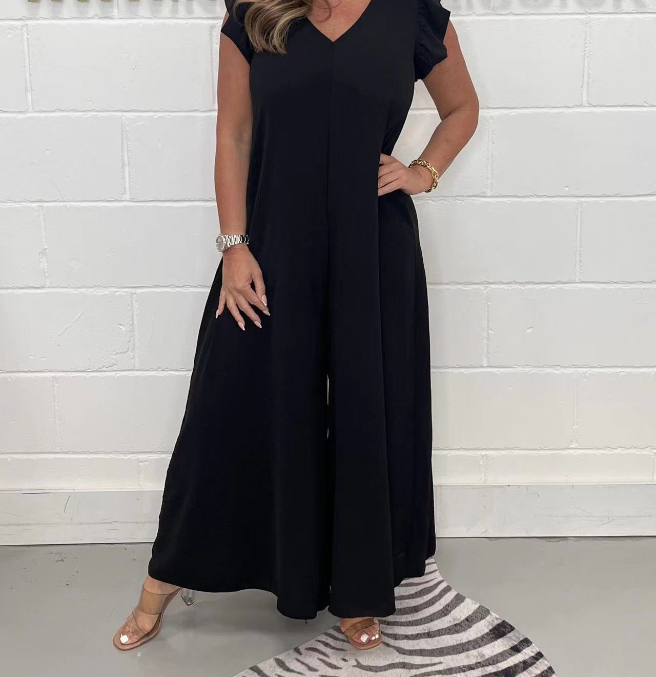 Dame luftig jumpsuit med voluminøs snit Stilla