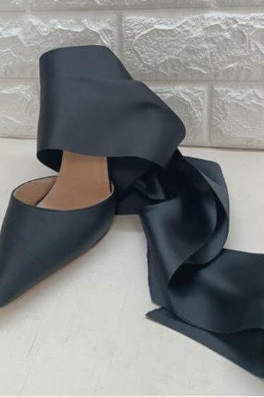 Stilla | Stiletto Højhælede Sko Kryds Lænsrem Sandaler