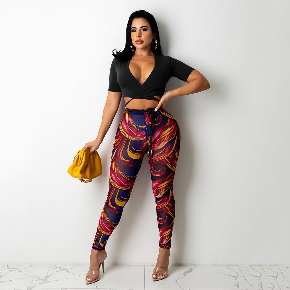 Dame Højt skårne Mode Leggings Stilla