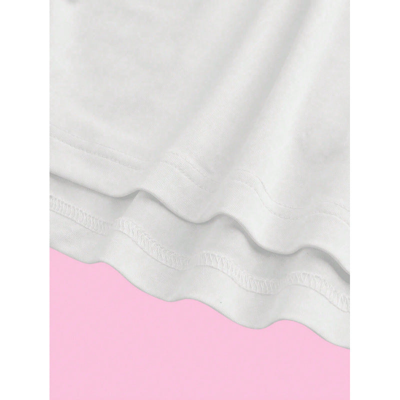 Dame T-shirt med stilfuldt citronmotiv og Amalfi Coast tekst Stilla