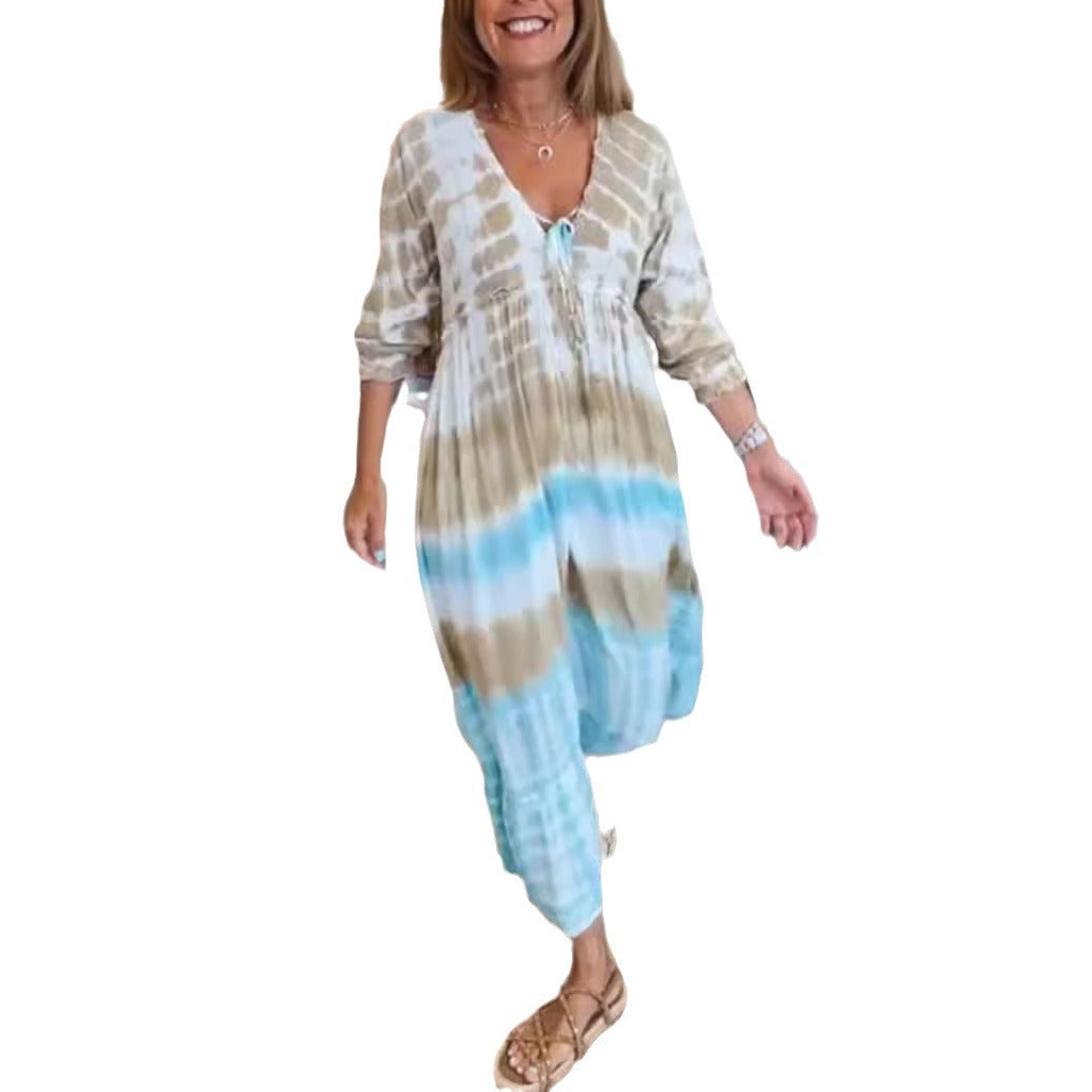 Dame afslappet strandkjole Stilla