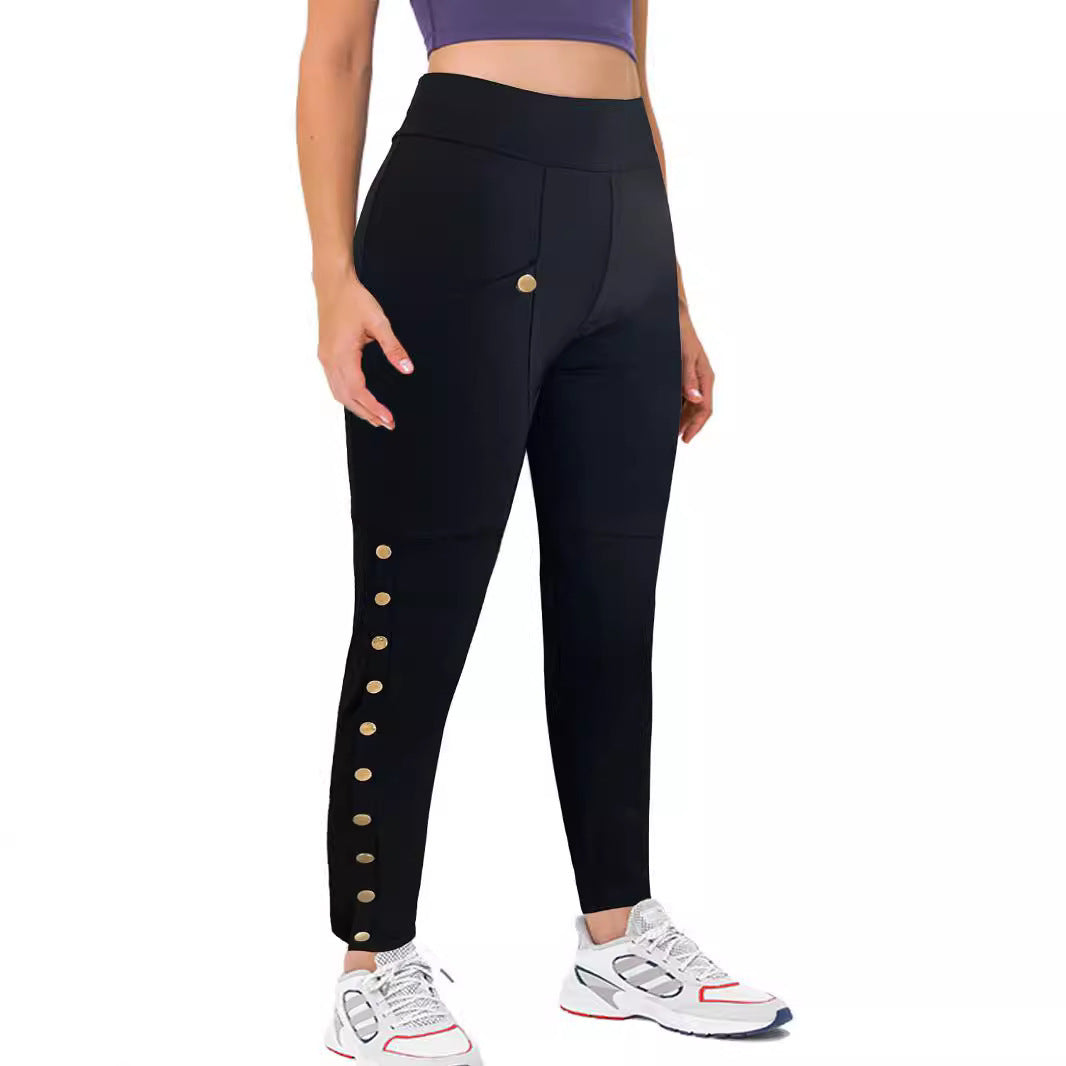 Dame funktionsleggings med praktiske lommer og elastisk talje Stilla