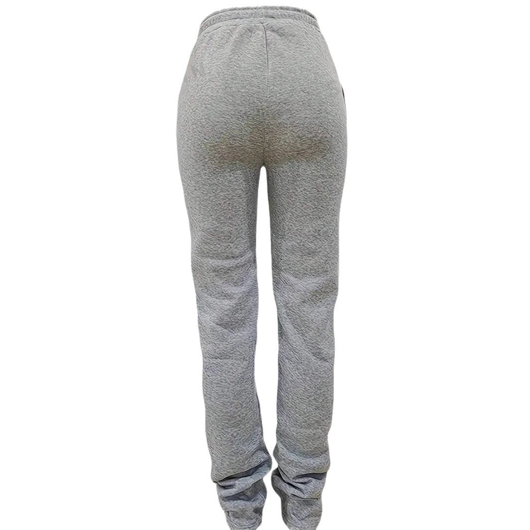 Dame Behagelige Fleece Joggingbukser Stilla