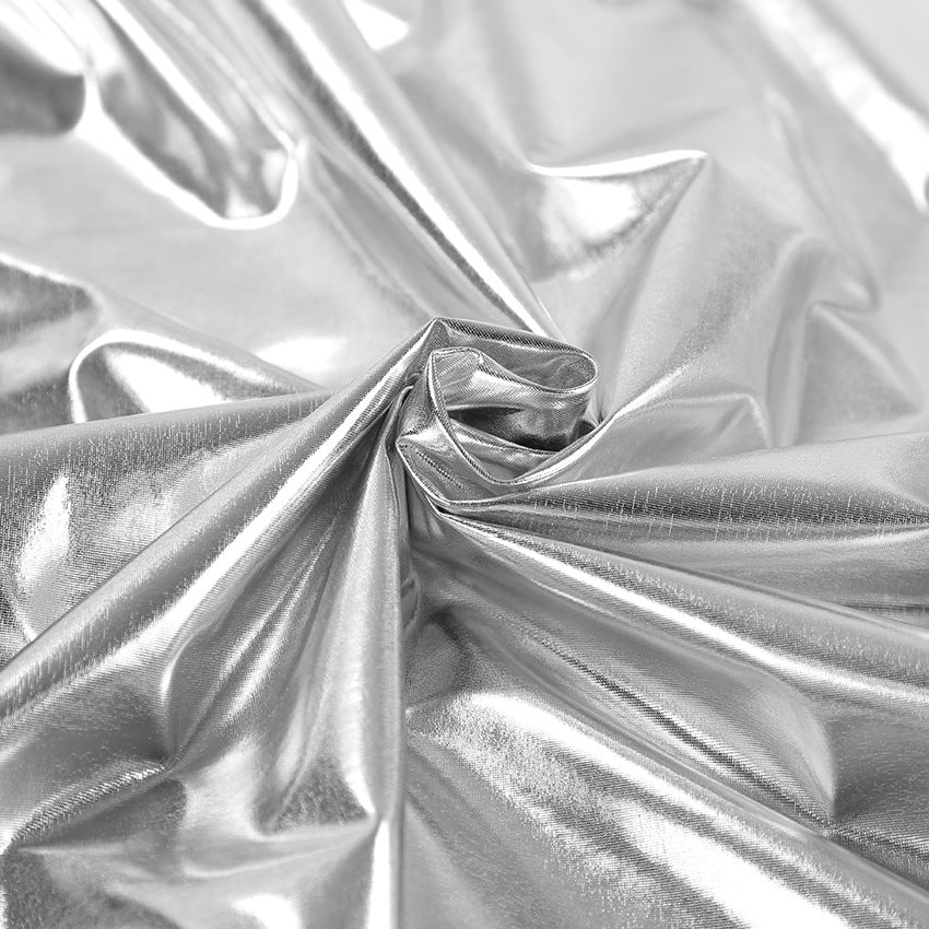 Dame Elegant flydende Maxiskørt i glitrende satin Stilla