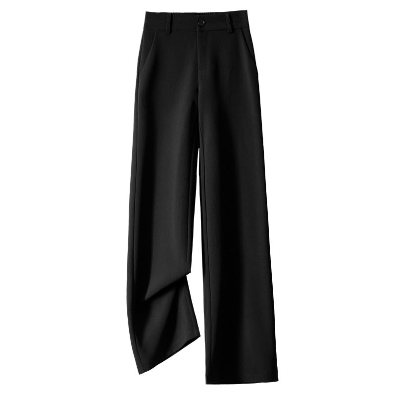 Dame elegant high-waist-bukser med plissee og flatterende snit Stilla