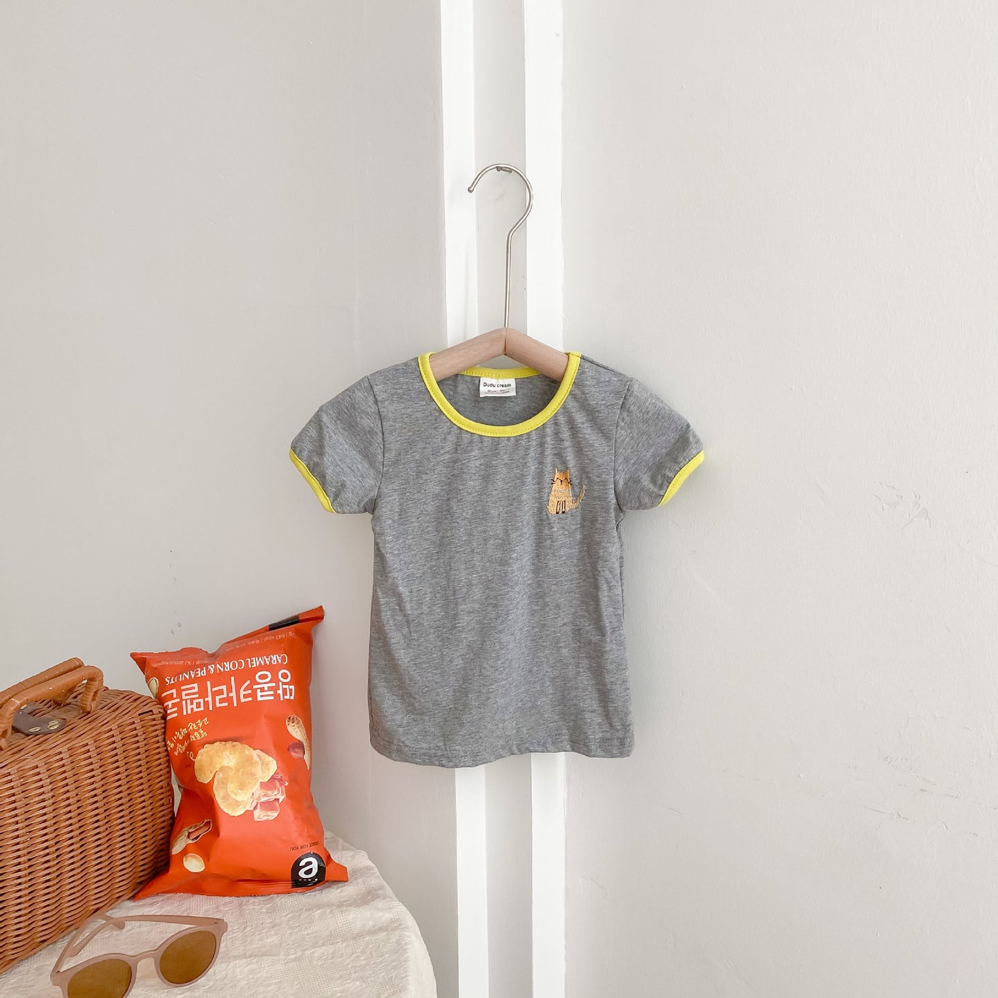 Børne Graphic Bjørn Tryk T-shirt Stilla