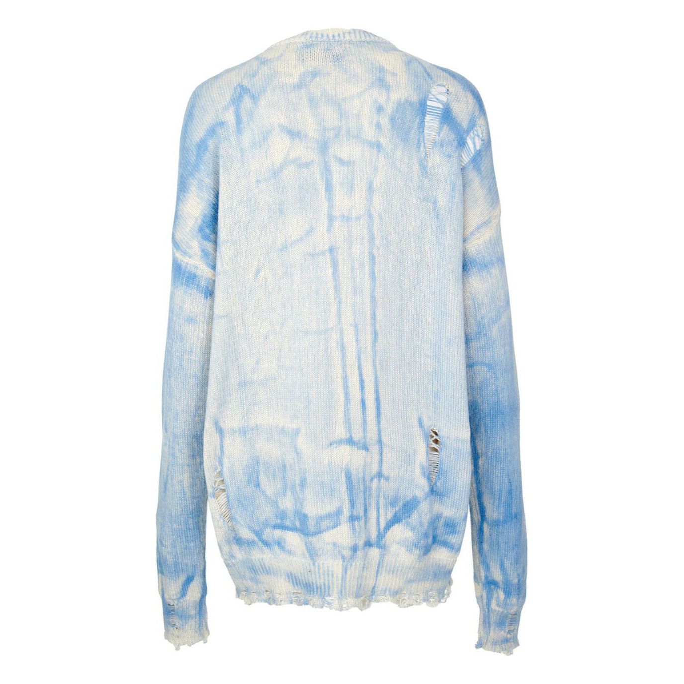 Stilla | Tie-dyed Distressed Uld Sweater