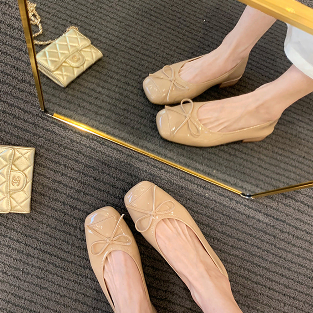 Dame Metallic Ballerinas Stilla