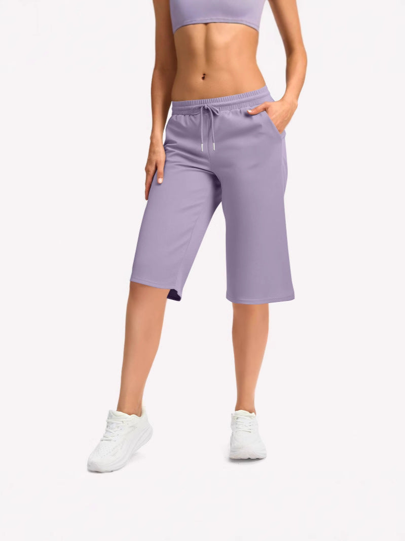Dame Sporty Bermudashorts med praktiske lommer Stilla