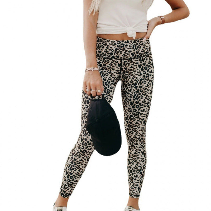 Dame Høj Talje Batik Leggings Stilla