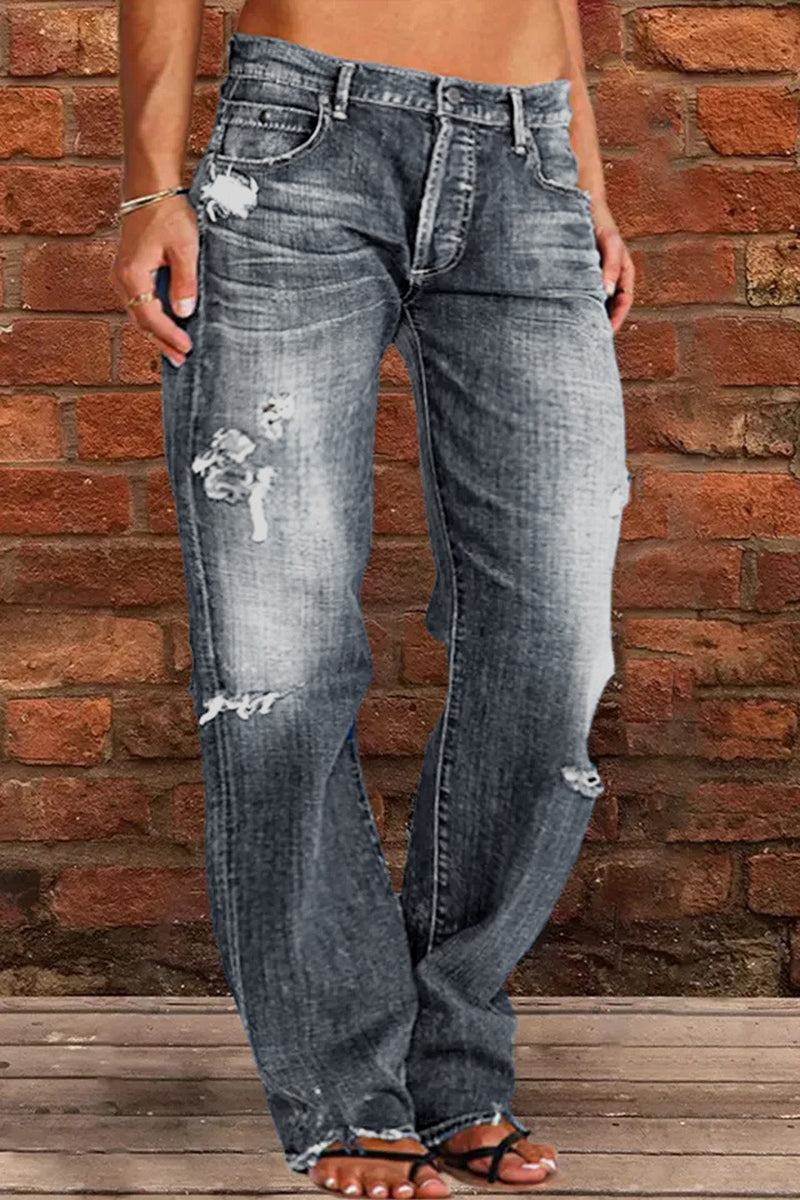 Stilla | Ultra 90'erne Straight Legged Jeans