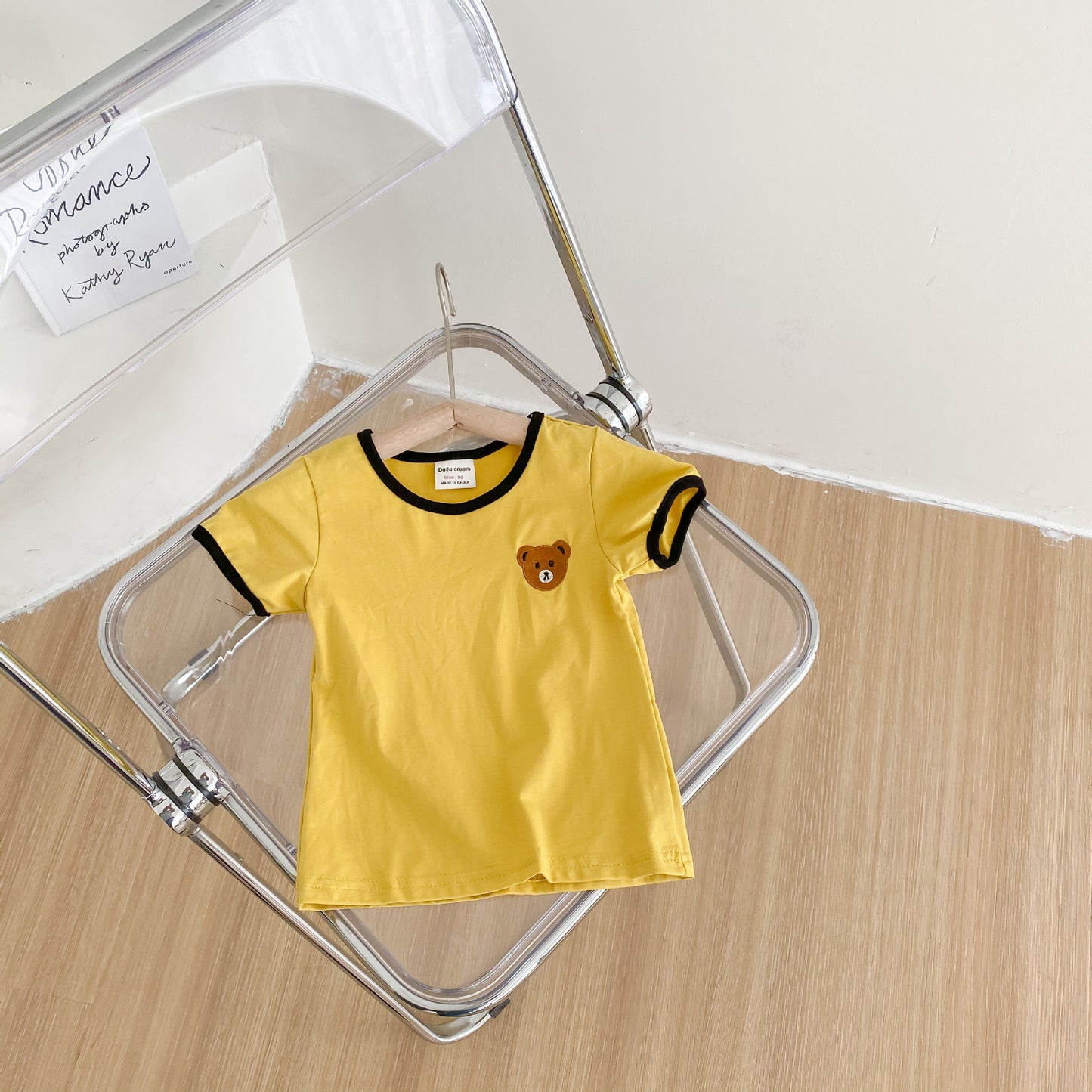 Børne Graphic Bjørn Tryk T-shirt Stilla